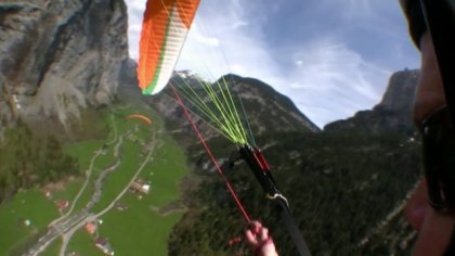 Acro session Mürren/Interlaken