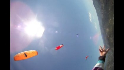 Paragliding Jump