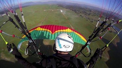 Las Candelas 2013 Paramotor OZONE Slalom