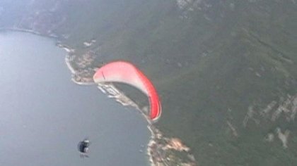 First Acro Training, Lake Garda, 2009