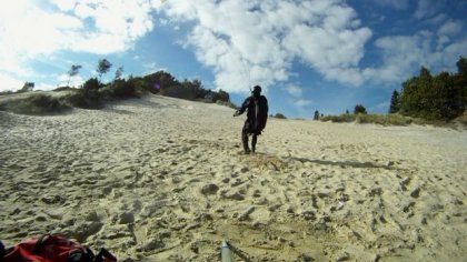 soft soaring at dune de la Hvidbjerg