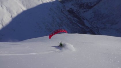 Flying on powder