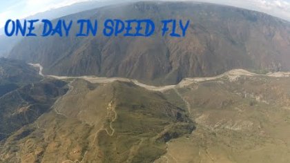 speed fly chicamocha cañon