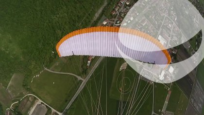 Agility 17sqm from Gradient Paragliders - Training run