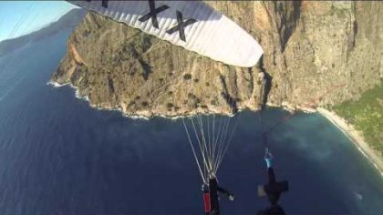 Looping down Butterfly Valley