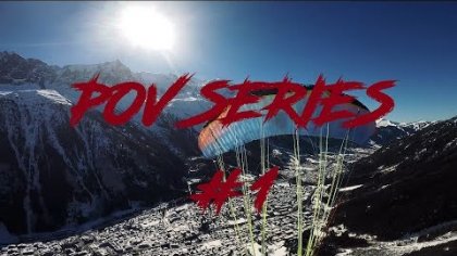 POV Series #1 | INSANE TRICKS | ACRO PARAGLIDING #chamonixmontblanc #twistedminds