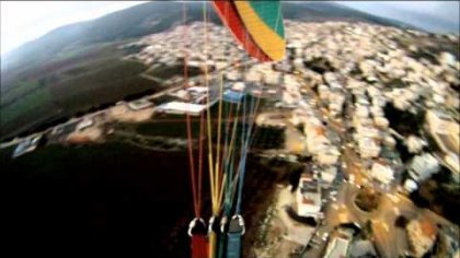 Sunset flight + fun run in israel, Omri Bendety