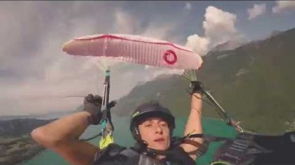 On board with Christina Kolb | WPAC2016 paragliding aerobatics