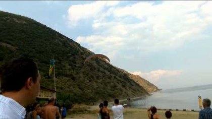 tekirdag tandem paragliding looping