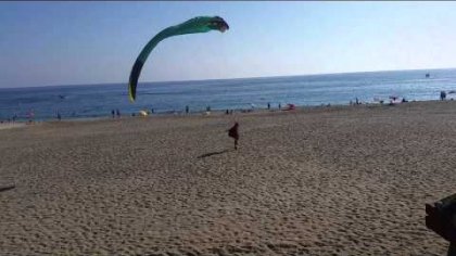 Alanya Tandem Paragliding helco landing