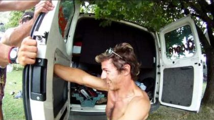 justACRO car repair by Javier 'Malaguita' Tejero - AcroAustria 2011