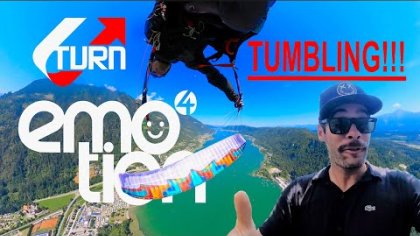 Acro with EN-A Paraglider - U-turn Emotion 4 | Max Martini