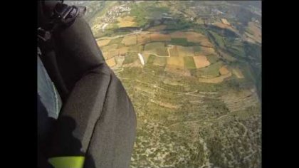 acro parapente gypaetes training 2010 with my new supersonic