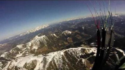 Springtime Acro Paragliding