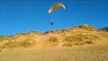 Session parapente à Biville 50440